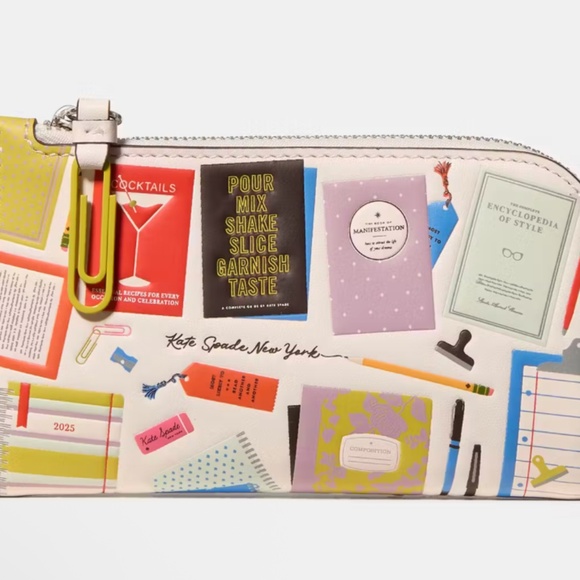 Kate Spade Page Turner Small Bifold Wallet - Picture 4 of 4